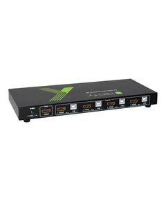 Techly 4x1 USB HDMI KVM Switch 4Kx2K - KVM / a | IDATA-KVM-HDMI4U