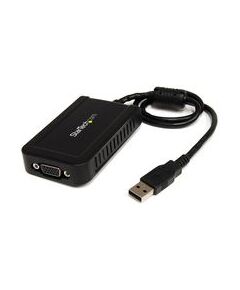 StarTech.com USB to VGA External Video Card Multi Monitor Adapter – 1920x1200 (USB2VGAE3), image 