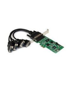 StarTech.com 4 Port PCI Express PCIe Serial Combo Card - 2 x RS232 2 x RS422 / RS485  (PEX4S232485), image 