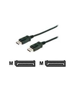 M-CAB / DisplayPort cable / DisplayPort (M) to DisplayPort (M) / 1 m / latched / black | 7000972, image 