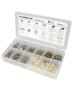 StarTech.com Deluxe Assortment PC Screw Kit - Screw Nuts and Standoffs, image 