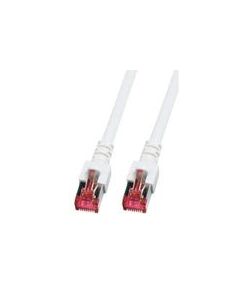 M-CAB Patch cable RJ-45 (M) 1.5m  SFTP CAT6  halogen-free, booted,  white (3272), image 