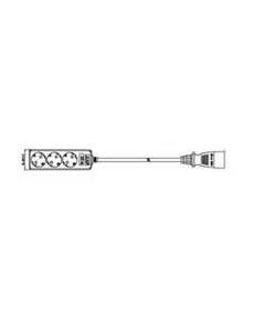 Online USV - Power distribution strip - 3 Output Connector(s), image 