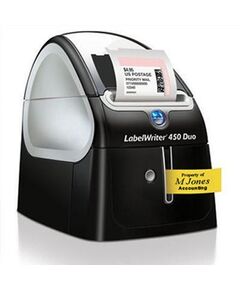 DYMO LabelWriter 450 Duo Label printer monochrome direct thermal 600 x 300 dpi up to 71 labels / min USB, image 