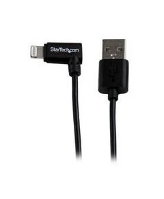 StarTech.com Angled Apple Lightning to USB Cable,  22/28 AWG, 4PIN USB Type A (M) - Lightning (M)  2m, image 