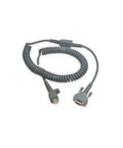 Intermec / Serial cable / DB-9 / 2 m / coiled / for Intermec CV30, CV60 | 236-185-001, image 