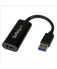 StarTech.com Slim USB 3.0 to HDMI External Video Card Multi Monitor Adapter, 1920x1200 1080p, image 