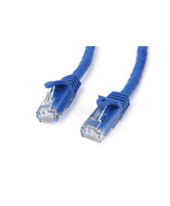StarTech.com Gigabit Snagless RJ45 UTP Cat6 Patch Cable Cord 50cm moulded, snagless  blue, image 