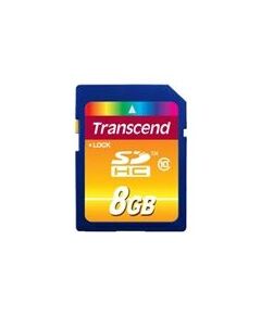 Transcend Flash memory card 8GB  Class10 SDHC (TS8GSDHC10), image 