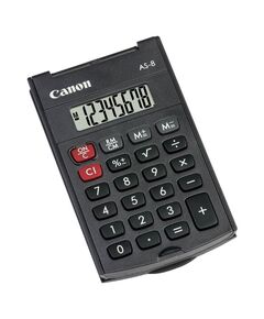 Canon AS-8 Pocket calculator 8 digits  dark grey  (4598B001), image 