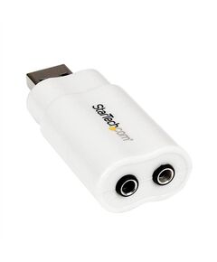 StarTech.com USB to Stereo Audio Adapter Converter / Sound card / stereo / USB 2.0 | ICUSBAUDIO, image 