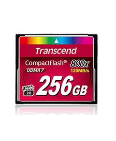 Transcend Flash memory card 32GB  800x  CompactFlash  (TS32GCF800), image 