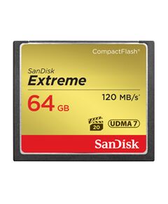 Sandisk CF CARD 64GB EXTREME (SDCFXSB-064G-G46), image 
