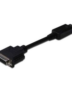 ASSMANN DisplayPort adapter DisplayPort (M) DVI-D (F) 15cm moulded black, image 