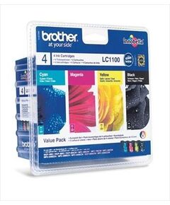 Brother Ink LC-1100 Value Pack (LC1100VALBPDR), image 