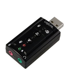 LogiLink® USB Soundcard with Virtual 7.1 Soundeffects