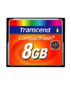 Transcend Flash memory card  8GB 133x CompactFlash, image 