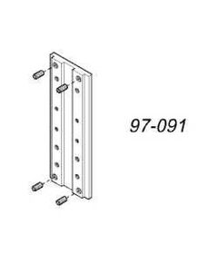 Ergotron Track Mount Bracket kit for 100 & 200 series  97-091, image 