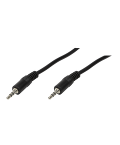 LogiLink® Extension Cable Stereo, 0.2 m