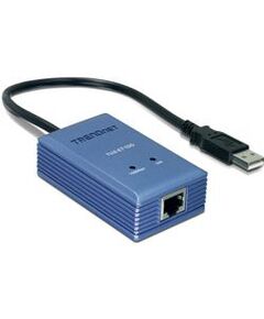 TRENDnet TU2 ET100 - Network adapter - Hi-Speed USB - Ethernet, Fast Ethernet - 10Base-T, 100Base-TX, image 
