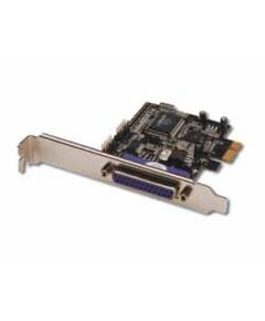 M-CAB - Parallel/serial adapter - PCI Express x1 - RS-232 - 2 ports + 1 x parallel port   7100067, image 
