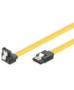 M-CAB / SATA cable / Serial ATA 150/300/600 / 7 pin SATA to 7 pin SATA / 70 cm / 90 degree connector | 7008003, image 