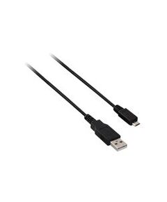 V7 USB cable 4PIN USB Type A (M)  5pin MicroUSB Type B (M)  1m  black, image 