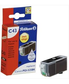 Pelikan C43 - Print cartridge ( replaces Canon PGI-525PGBK ) - 1 x pigmented black  , image 