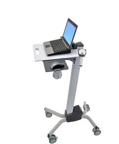 Ergotron Neo-Flex Laptop Cart / Cart for notebook / plastic, aluminium, steel / two-tone grey | 24-205-214, image 