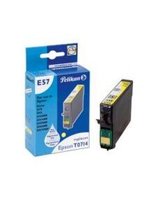 Pelikan E57 - Print cartridge ( replaces Epson T0714 ) -   yellow, image 