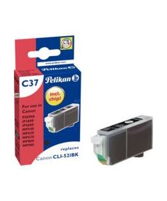 Pelikan C37 - Print cartridge ( replaces Canon CLI-521BK ) -   black, image 