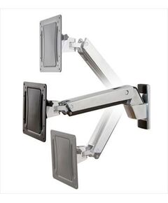 Ergotron Interactive Arm HD, for LCD display,   polished aluminium,  screen size: up to 55" - monitor stand, image 