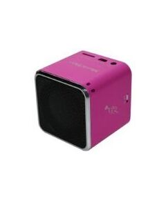 Technaxx Musicman Mini,  Digital player,  pink (3531) Portable mini speaker system for MP3/4, CD/DVD, iPhone, iPad, iPod, GPS, PSP, mobile phones and notebooks, image 