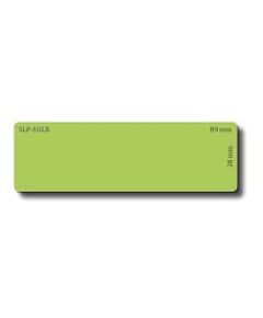 Seiko SLP-1GLB  Address labels green 28 x 89mm 130 labels (pack of 2), image 