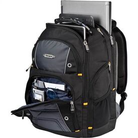 Targus Drifter 16"  Backpack Notebook carrying backpack 16" black / blue / Laptop case, image , 5 image