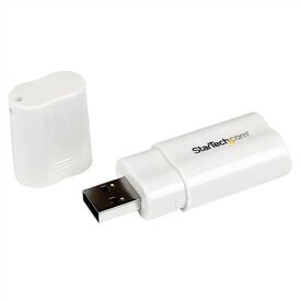 StarTech.com USB to Stereo Audio Adapter Converter / Sound card / stereo / USB 2.0 | ICUSBAUDIO, image , 2 image