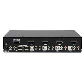 StarTech.com 4 Port USB DisplayPort KVM Switch with Audio, image , 2 image