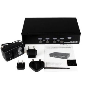 StarTech.com 4 Port USB DisplayPort KVM Switch with Audio, image , 3 image
