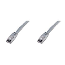 DIGITUS Patch cable RJ-45 (M) 10m SFTP CAT 6 halogen-free grey, image 