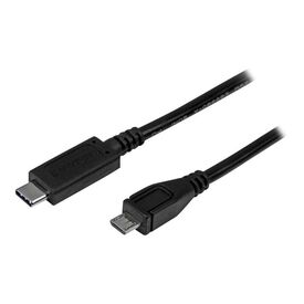 StarTech.com USB-C to Micro-B Cable - M/M - 1m (3ft) - USB 2.0 (USB2CUB1M), image 