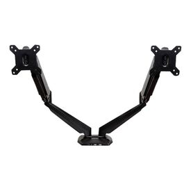 StarTech.com ARMSLIMDUO Dual Monitor Desk Arm for 12-30 inch Displays 8kg with USB Audio Pass-Through Black, image 