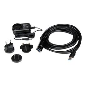 StarTech.com 3m USB 3.0 Active Extension Cable - M/F / ( USB / USB 2.0 / USB 3.0 ) - active cable (signal regeneration) - black, image 