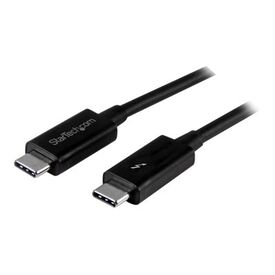 StarTech.com 2m Thunderbolt 3 (20Gbps) USB C Cable / Thunderbolt USB DP / Thunderbolt cable / USB-C (M) to USB-C (M) / Thunderbolt 3 / USB / DisplayPort / 2 m / black | TBLT3MM2M, image 