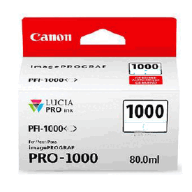 Canon PFI-1000 PBK 80 ml photo black original ink tank for imagePROGRAF PRO-1000, image 