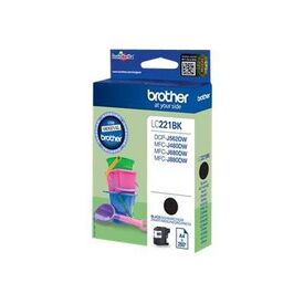 Brother LC221BK Black original ink cartridge | LC221BK