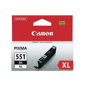 Canon CLI-551BK XL High Yield black original ink | 6443B001