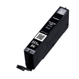 Canon CLI-551BK XL High Yield black original ink | 6443B001