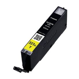 Canon CLI-551Y XL High Yield yellow original ink | 6446B001