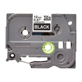 Brother TZe335 White on black Roll  | TZE335