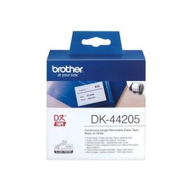 Brother DK44205 Removable adhesive white Roll | DK44205